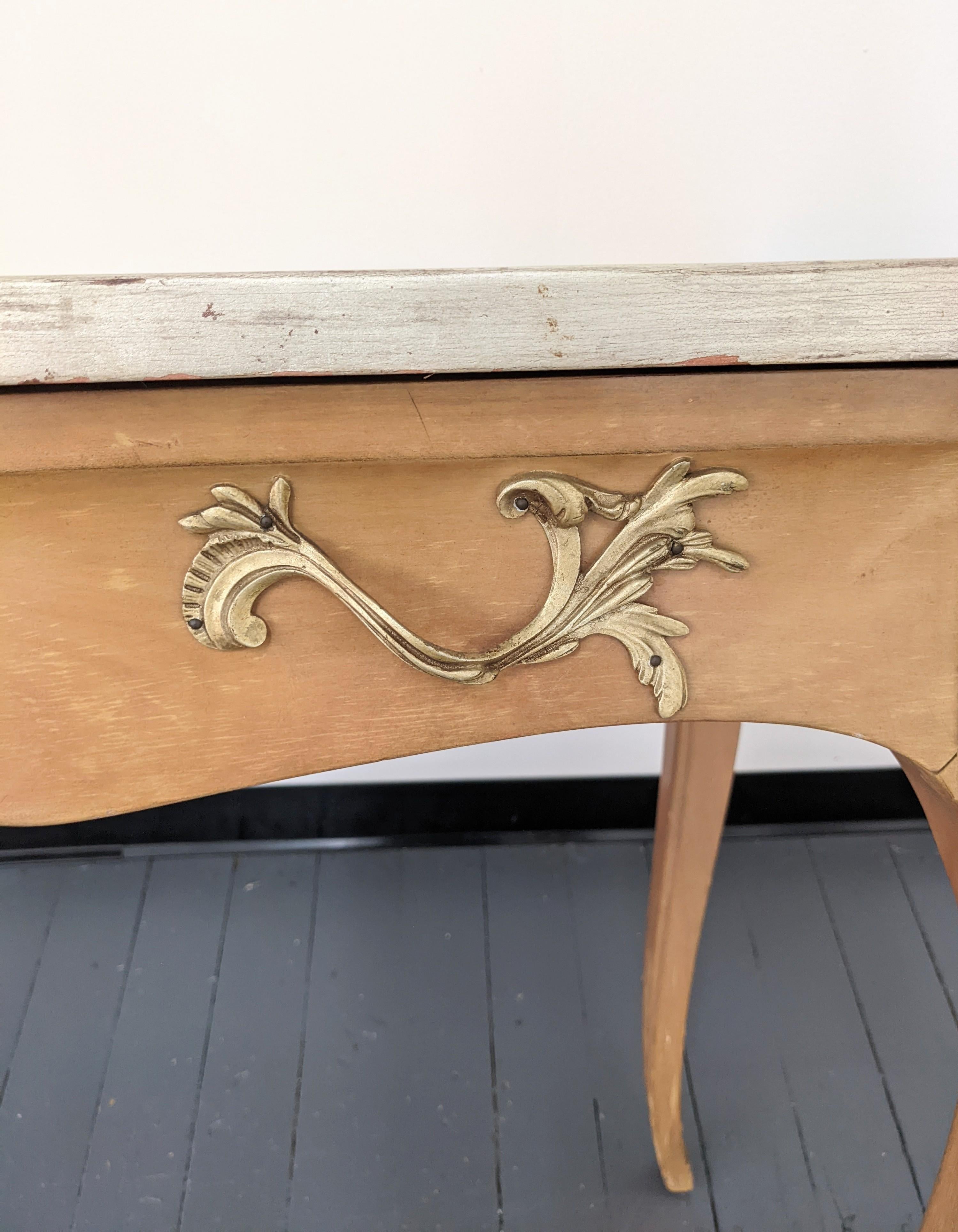 Elegant French Style Writing Desk For Sale 6