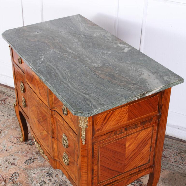 20th Century Elegant French Transitional Commode For Sale