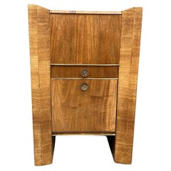 Elegant Fully renovated Art Deco bar cabinet, 1930s, Bohemia