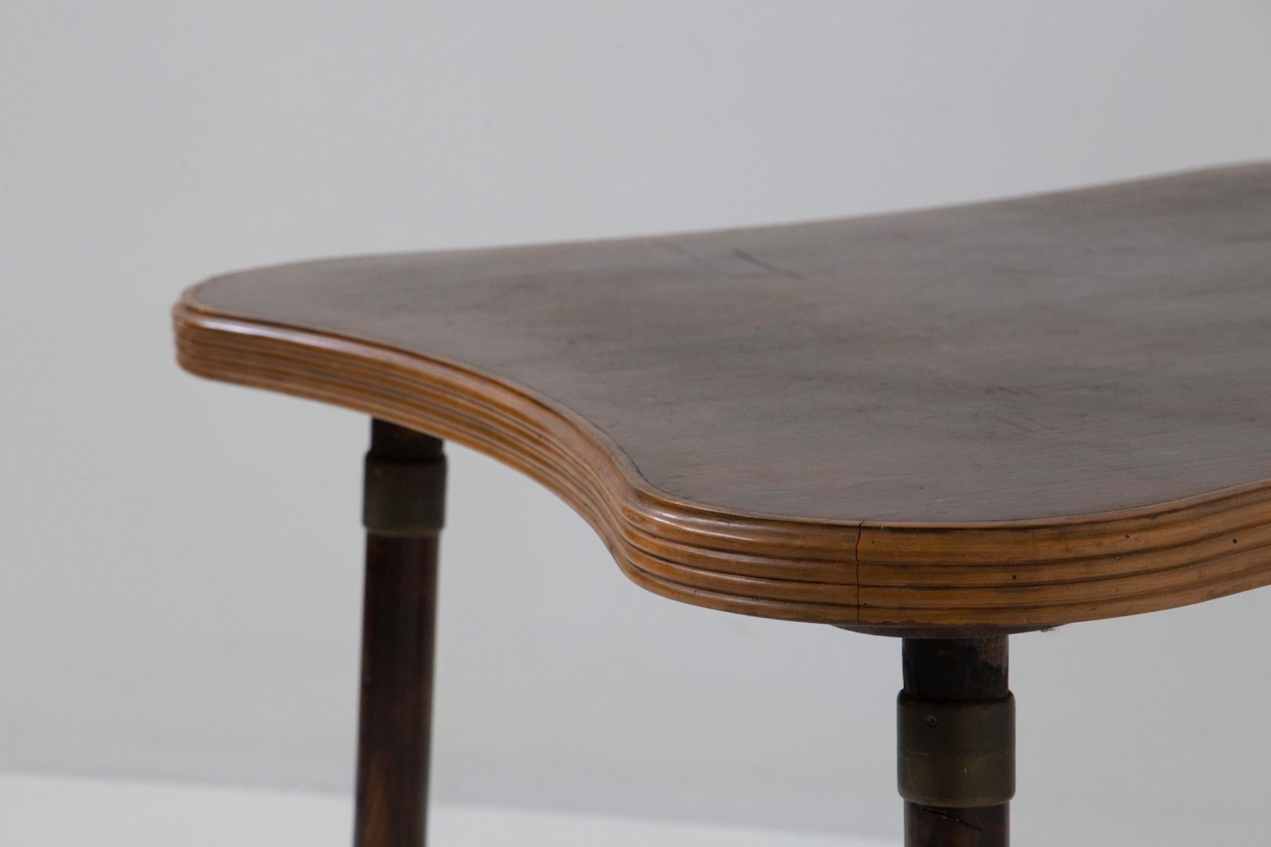 Elegant Game table Attr. to Luigi Scremin with Grissinatura In Good Condition In Milano, IT