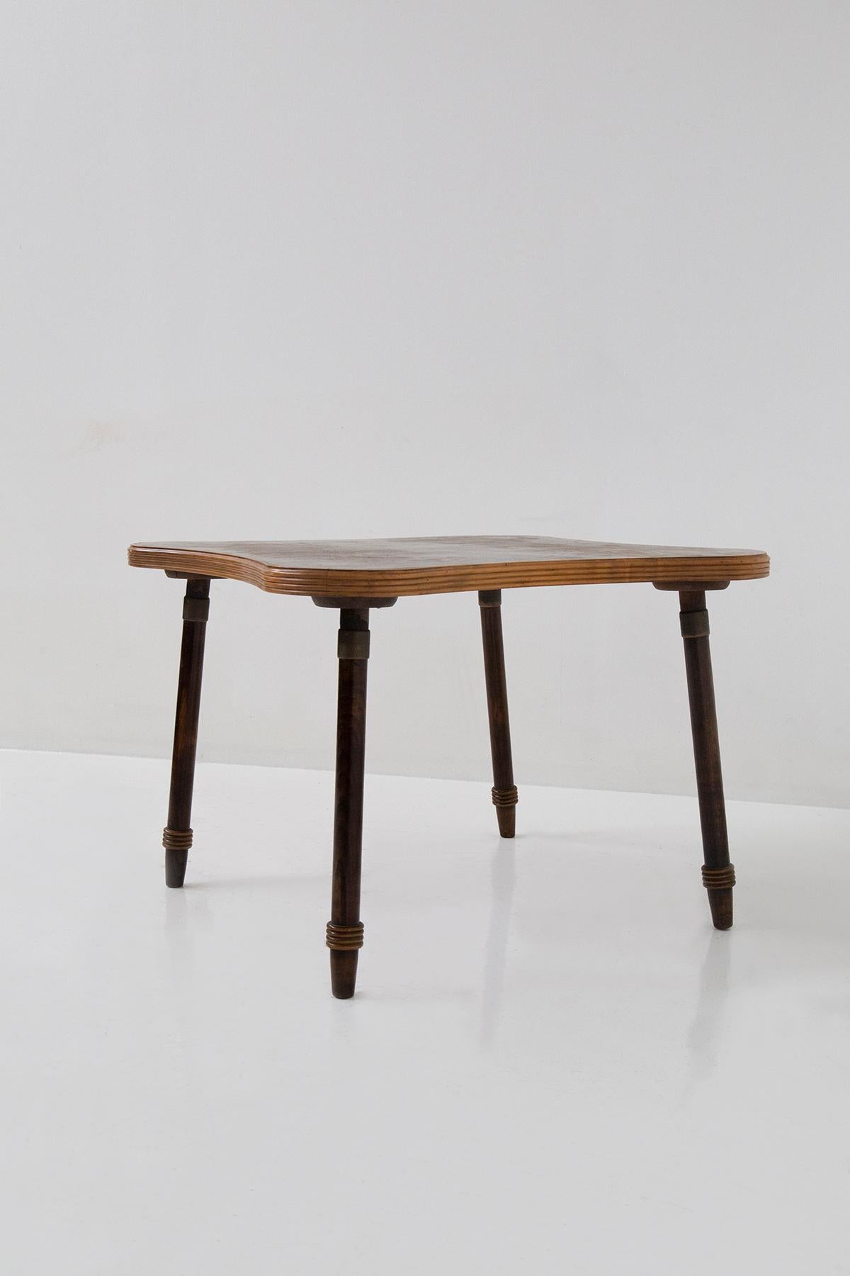 Elegant Game table Attr. to Luigi Scremin with Grissinatura 2