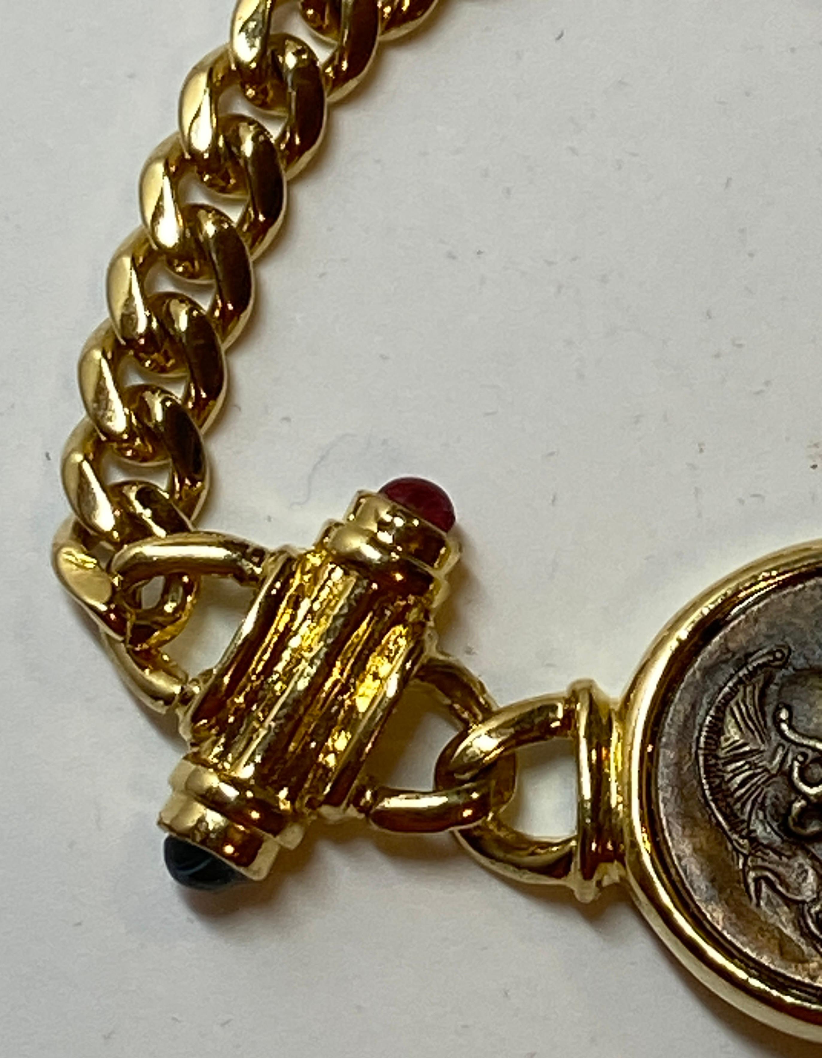gold hardware bracelet