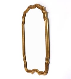 Elegant miroir doré Carver's Guild 28 "H x 17 "W