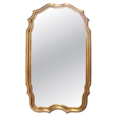 Elegant miroir doré Carver's Guild 28 "H x 17 "W
