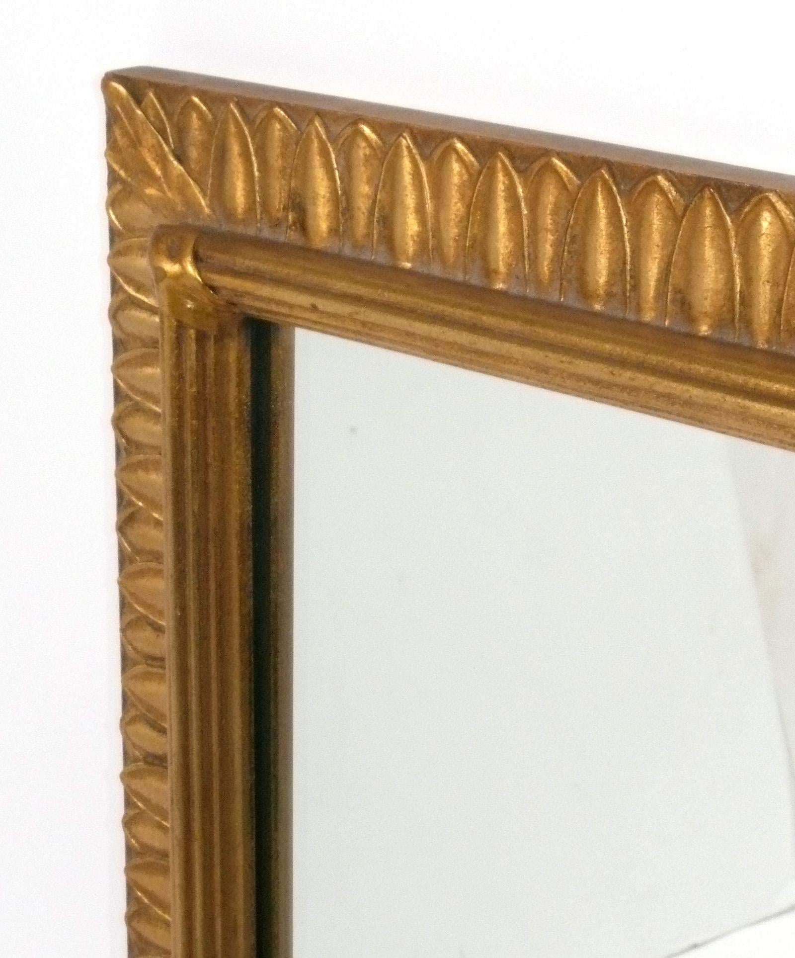 Doré Elegant miroir italien doré 40 