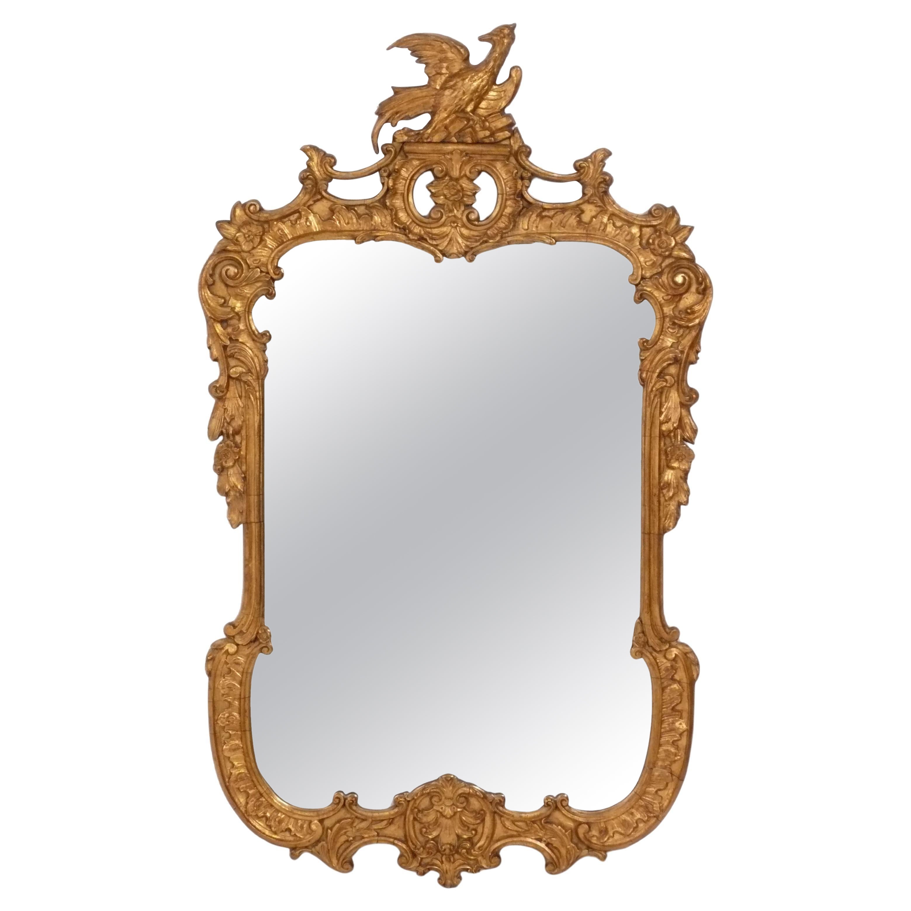 Elegant Gilt Mirror from The Carlyle Hotel NYC