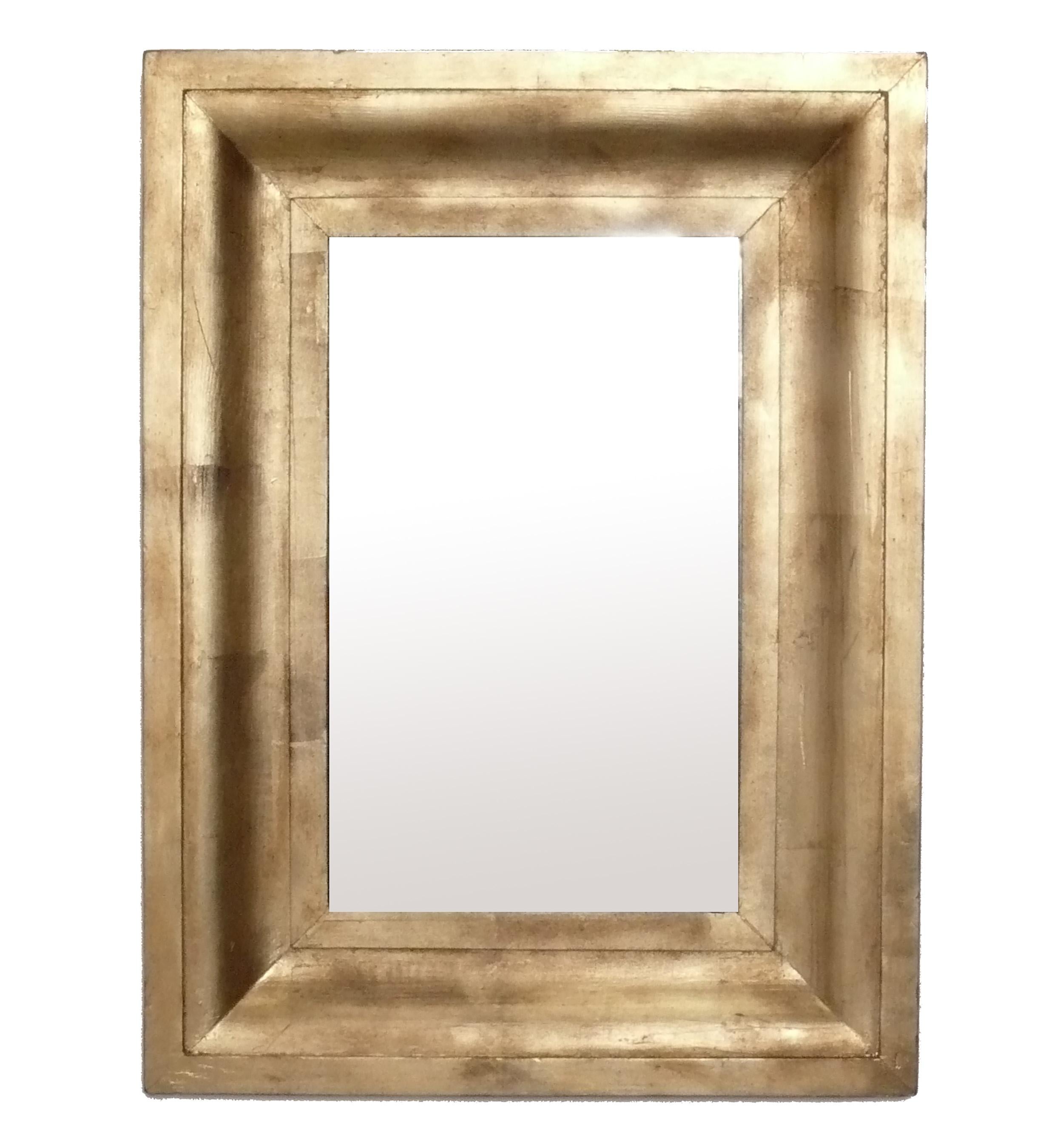 Elegants miroirs dorés circa 1950s Bon état - En vente à Atlanta, GA