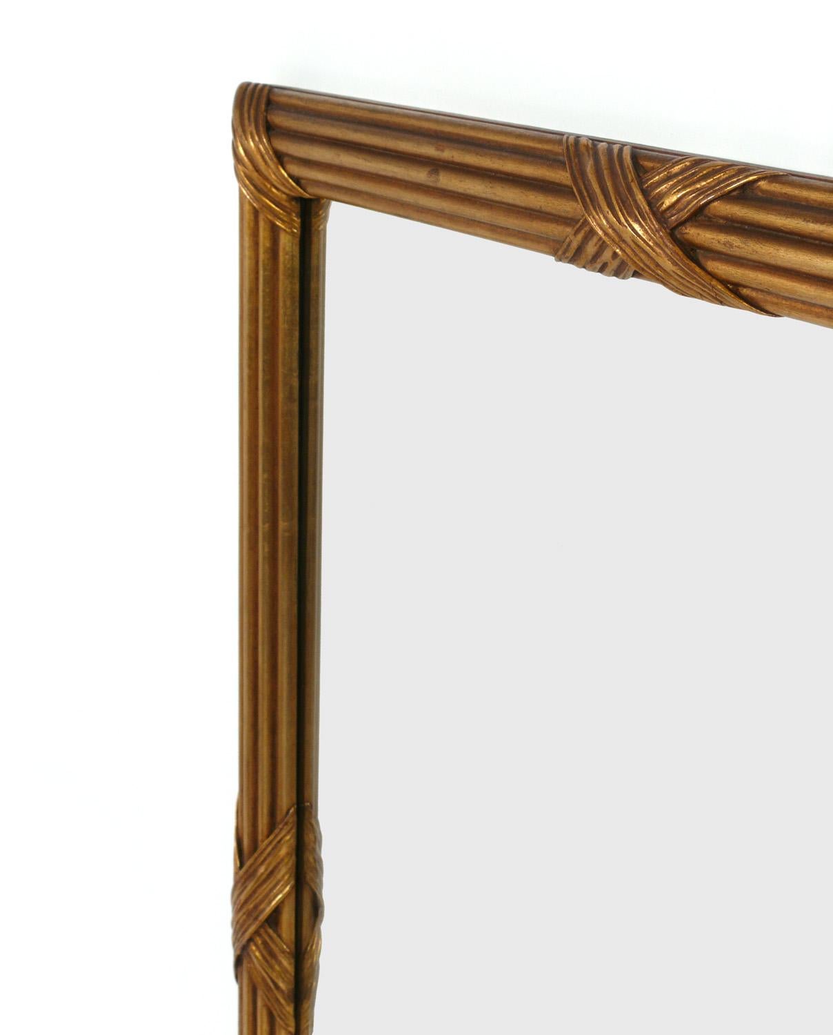 Hollywood Regency Élégants miroirs dorés de l'hôtel Carlyle 44.25 