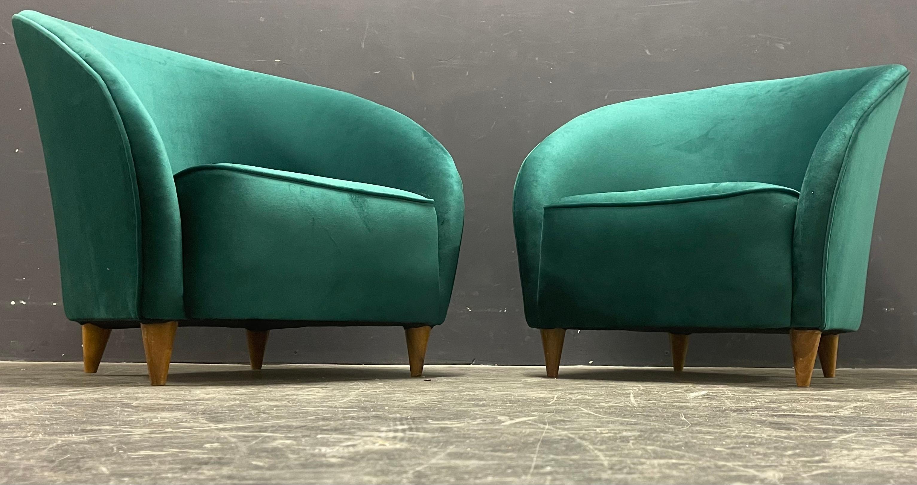 Elegantes chaises longues Gio Ponti pour Casa e Giardino en vente 3