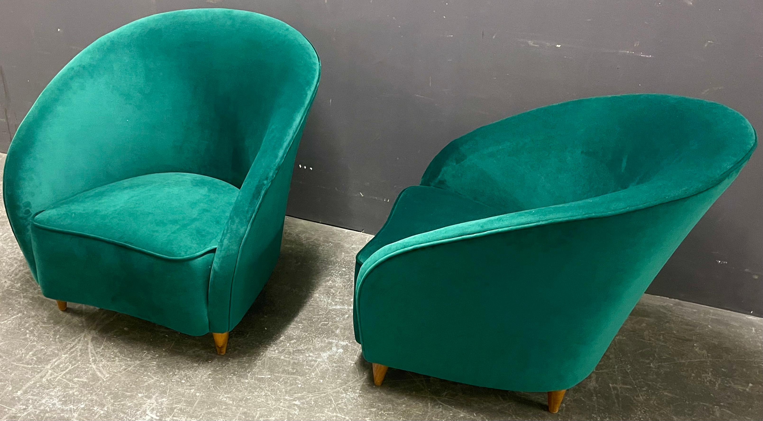 Elegantes chaises longues Gio Ponti pour Casa e Giardino en vente 7