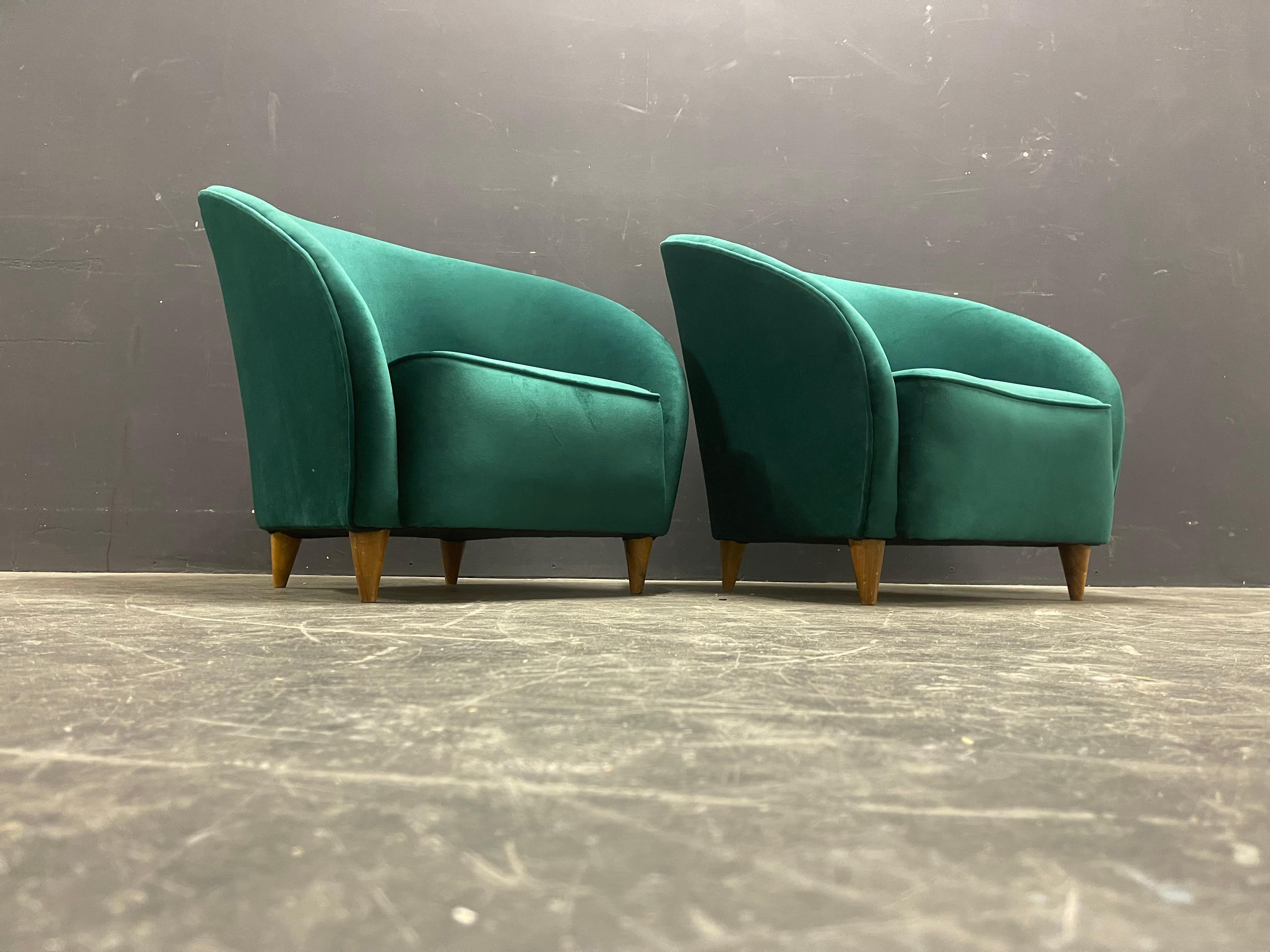 Elegantes chaises longues Gio Ponti pour Casa e Giardino en vente 13