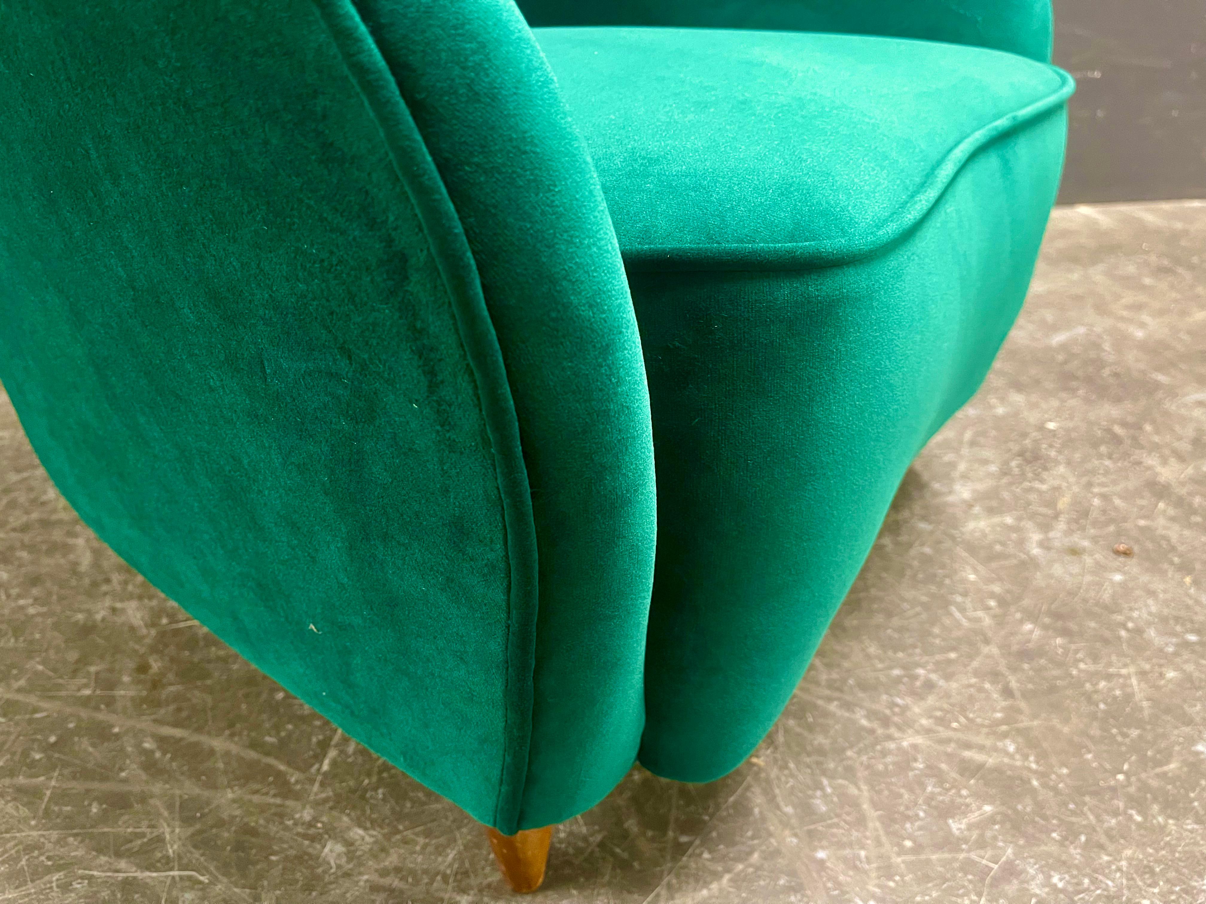 Mid-Century Modern elegant gio ponti lounge chairs for casa e giardino For Sale