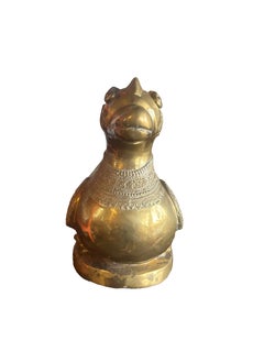 Elegant Gold Duck Statue