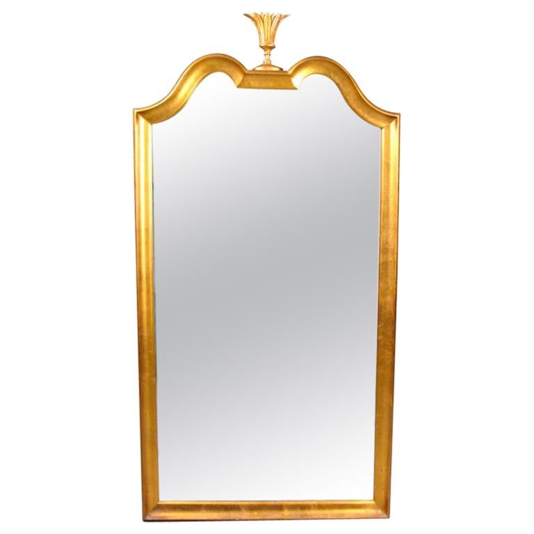 Elegant Gold Leaf Mirror 