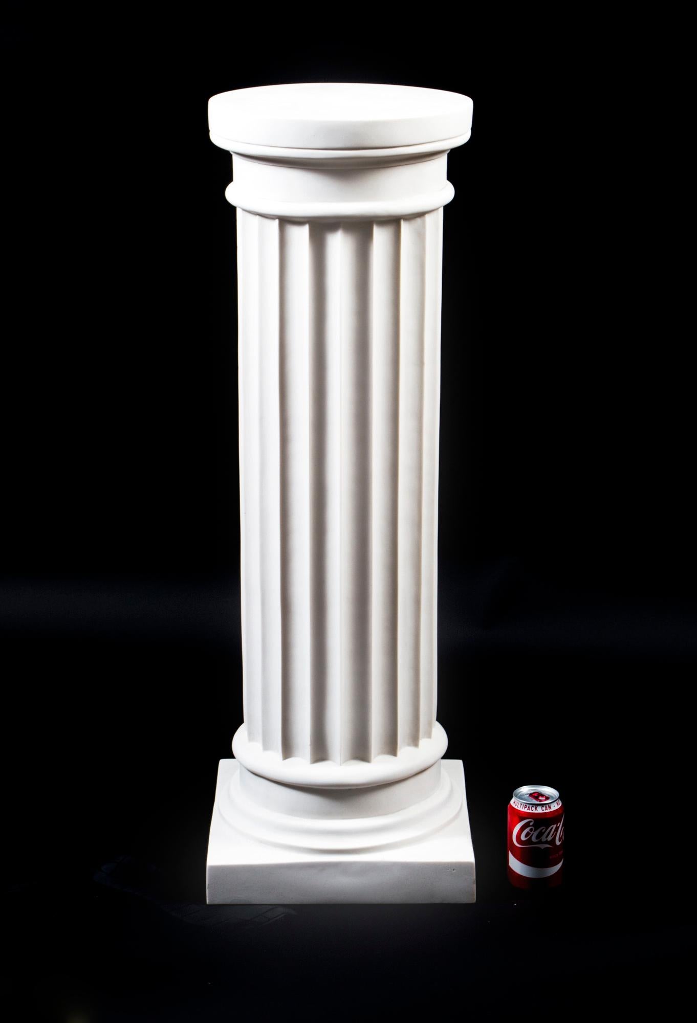 Grecian Marble Doric Column Pedestal 2