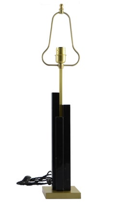 Elegante Marquinha-Marmor-Tischlampe „Vintage / Skyline“, Paar