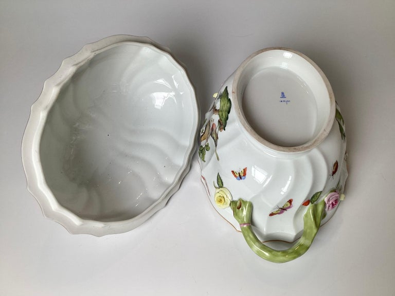 Elegant Hand Painted Herend Porcelain For Sale at 1stDibs