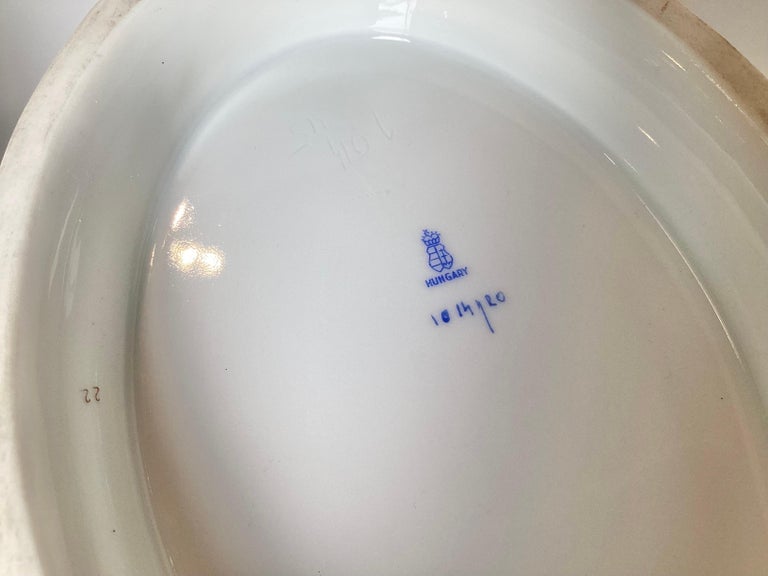 Elegant Hand Painted Herend Porcelain For Sale at 1stDibs