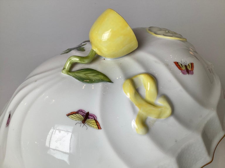 Elegant Hand Painted Herend Porcelain For Sale at 1stDibs