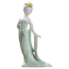 Elegant Handcrafted Porcelain Beauty Figurine – Perfect Gift for Art Lovers