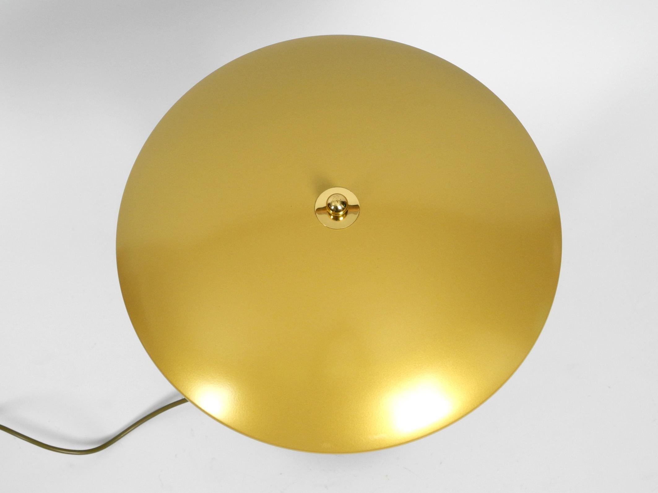 Mid-20th Century Elegant Heavy Extra Large Brass Table Lamp from the 1960s by Hillebrand