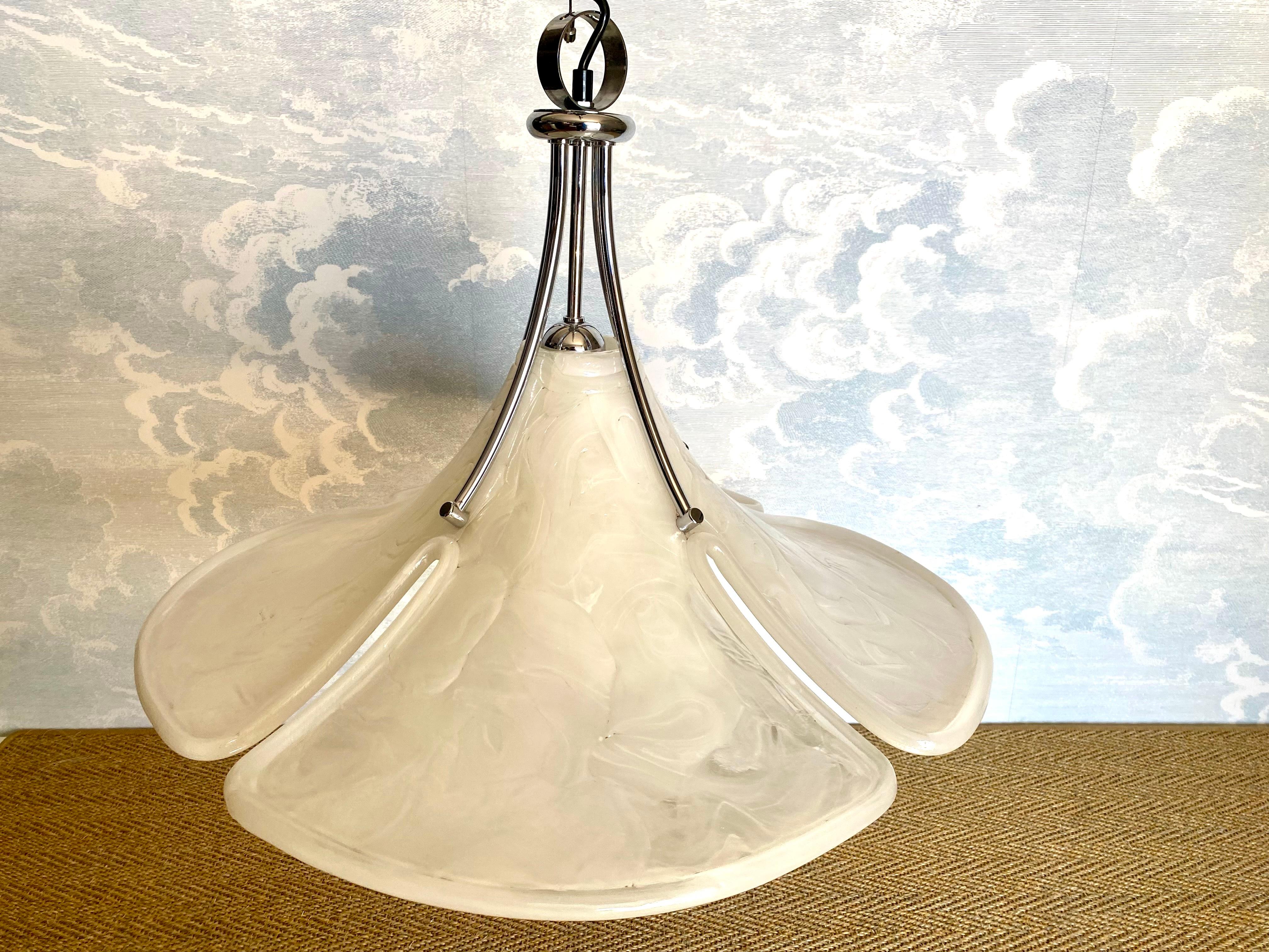 Mid-Century moderno Eleganza della luce a sospensione regolabile in altezza di Cosack Leuchten, Germania, anni '70 in vendita