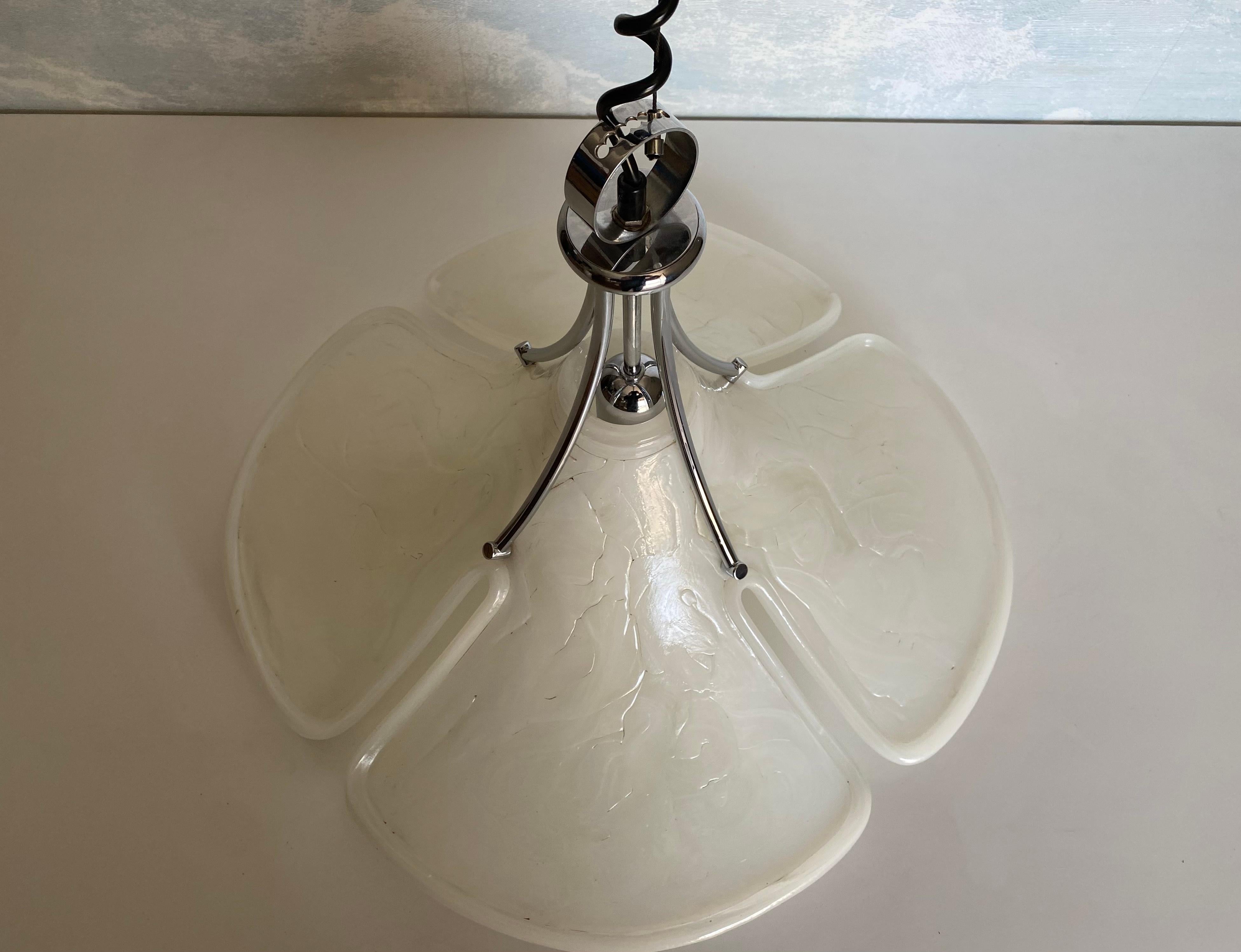 Eleganza della luce a sospensione regolabile in altezza di Cosack Leuchten, Germania, anni '70 In condizioni buone in vendita a Cork, IE