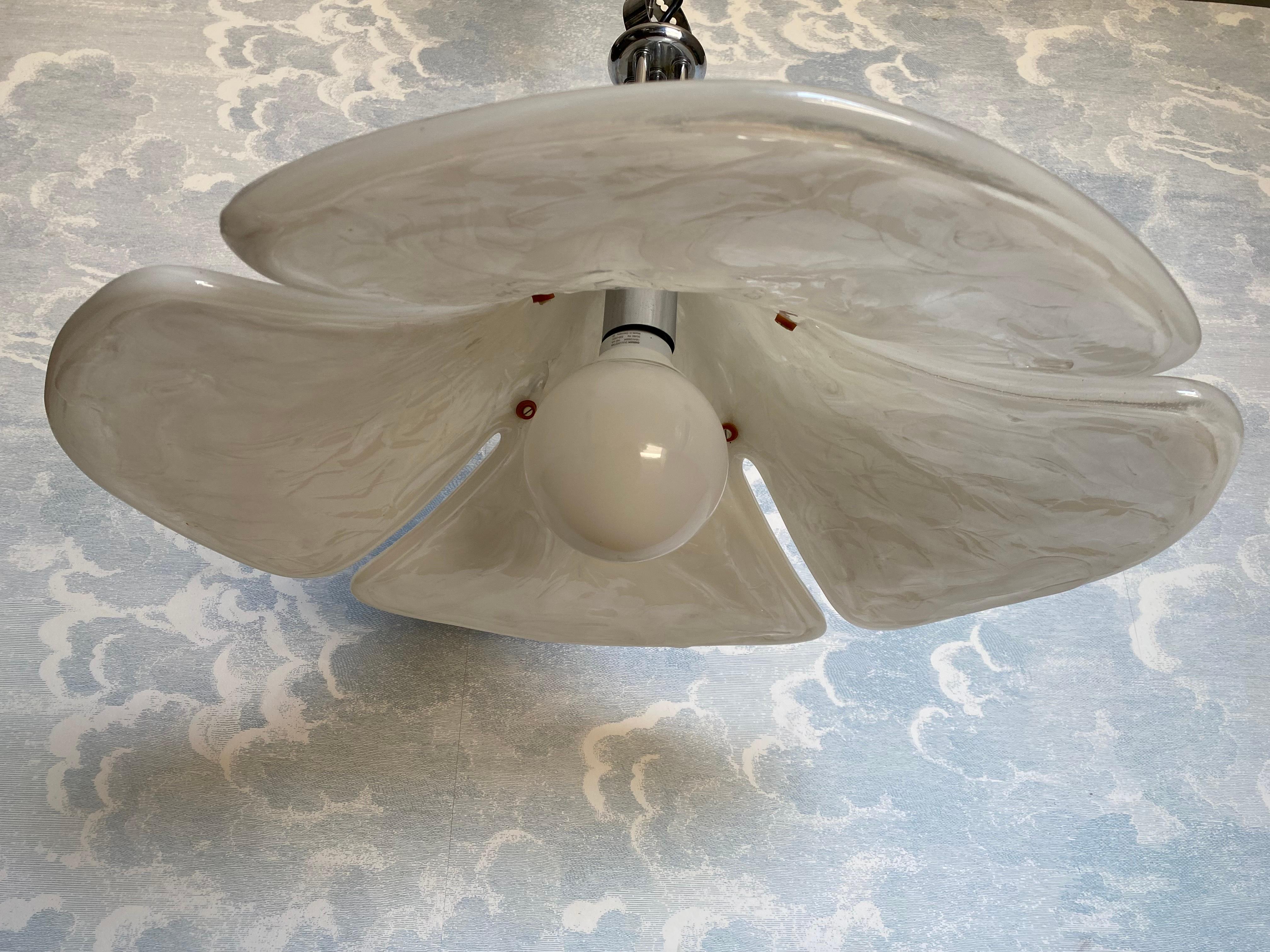 Cromo Eleganza della luce a sospensione regolabile in altezza di Cosack Leuchten, Germania, anni '70 in vendita