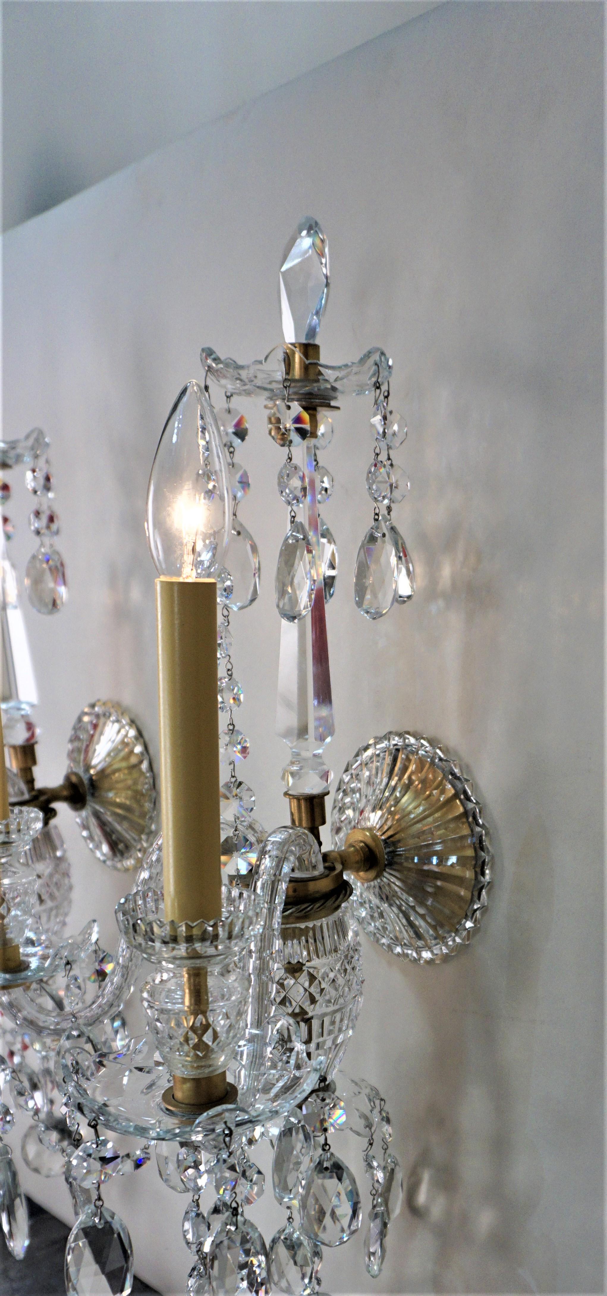 Elegant High Quality Crystal Wall Sconces 1