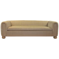 Elegant High Style Sofa by Deangelis