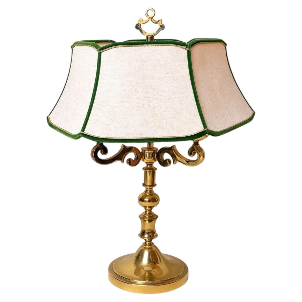 How tall should a lamp be on a console table?