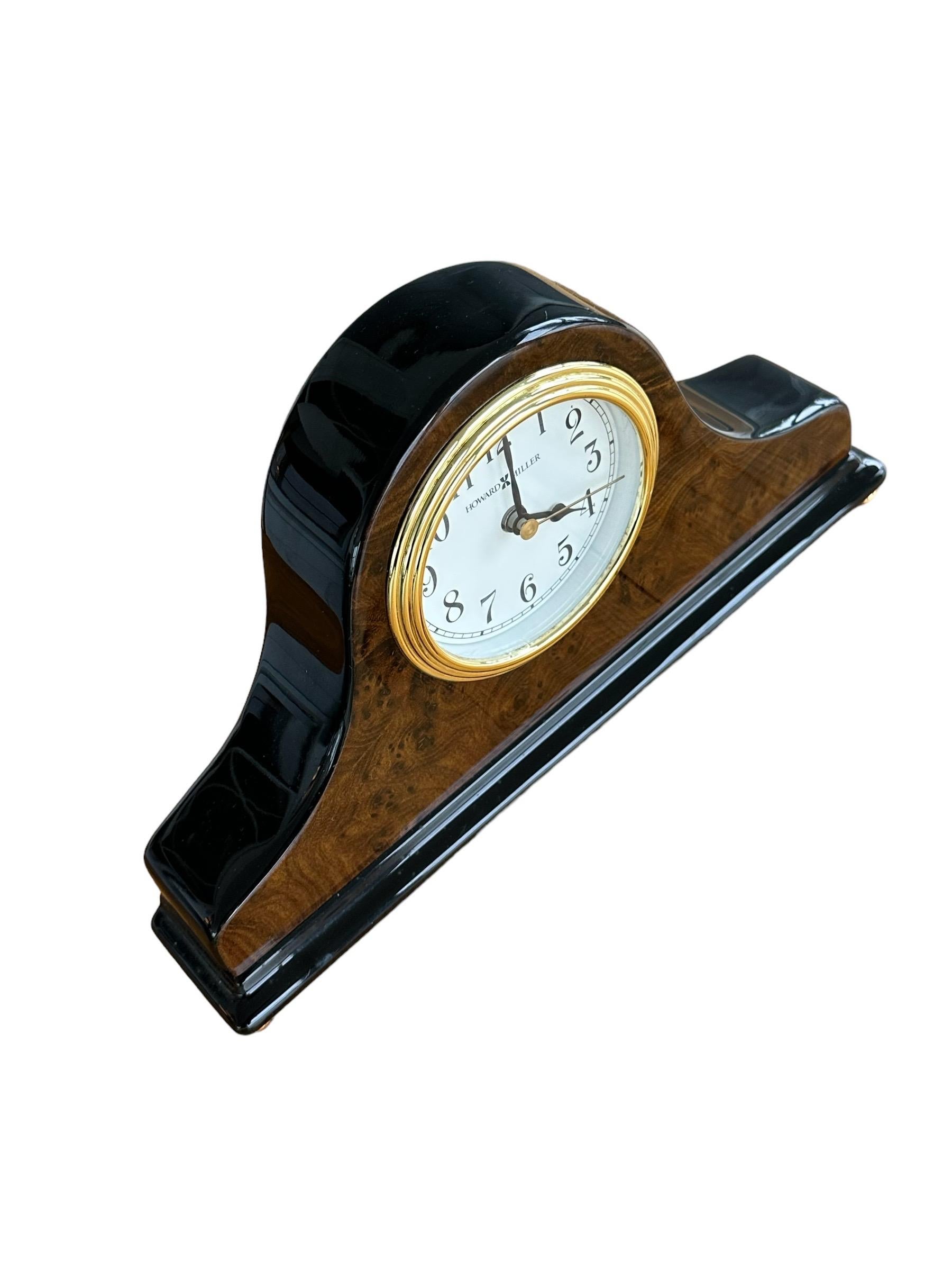 Elegant Howard Miller Mantel Clock For Sale at 1stDibs