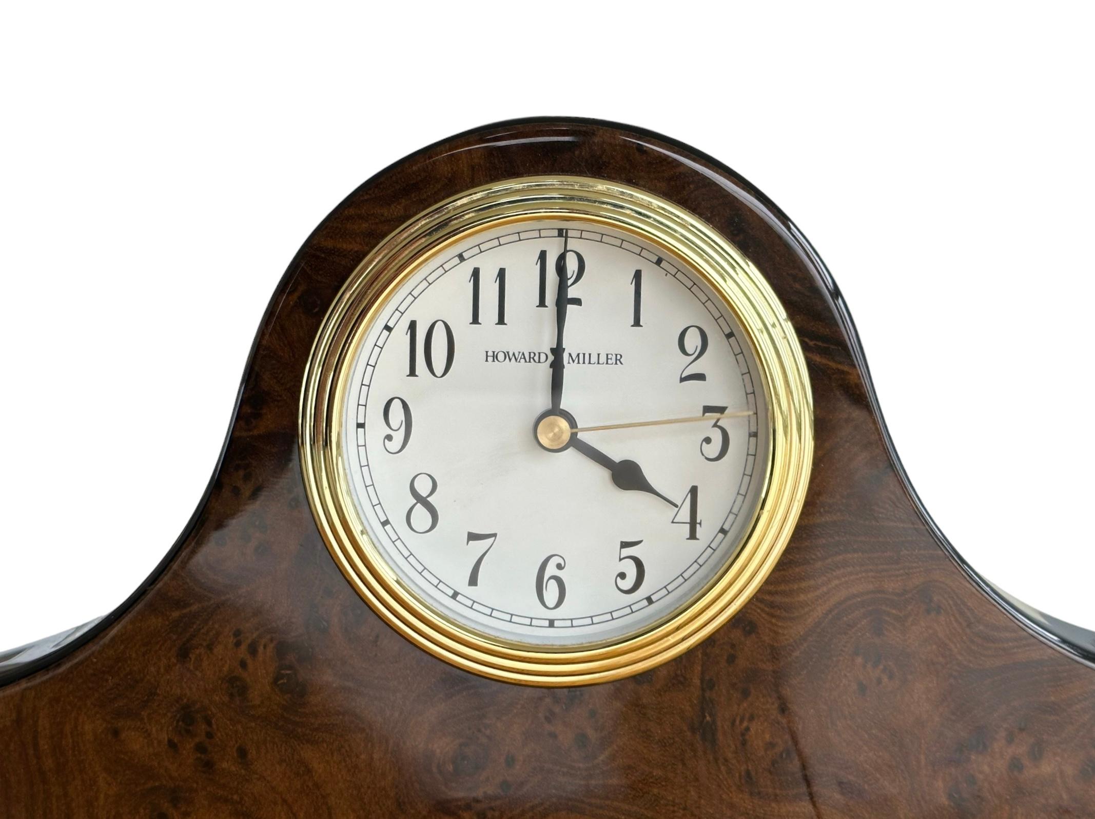 Elegant Howard Miller Mantel Clock For Sale at 1stDibs