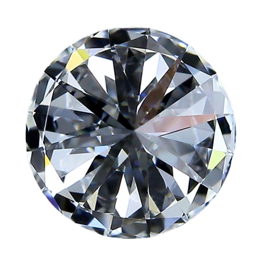 Round Cut Elegant Ideal 1pc Natural Diamond w/0.75ct - GIA Certified