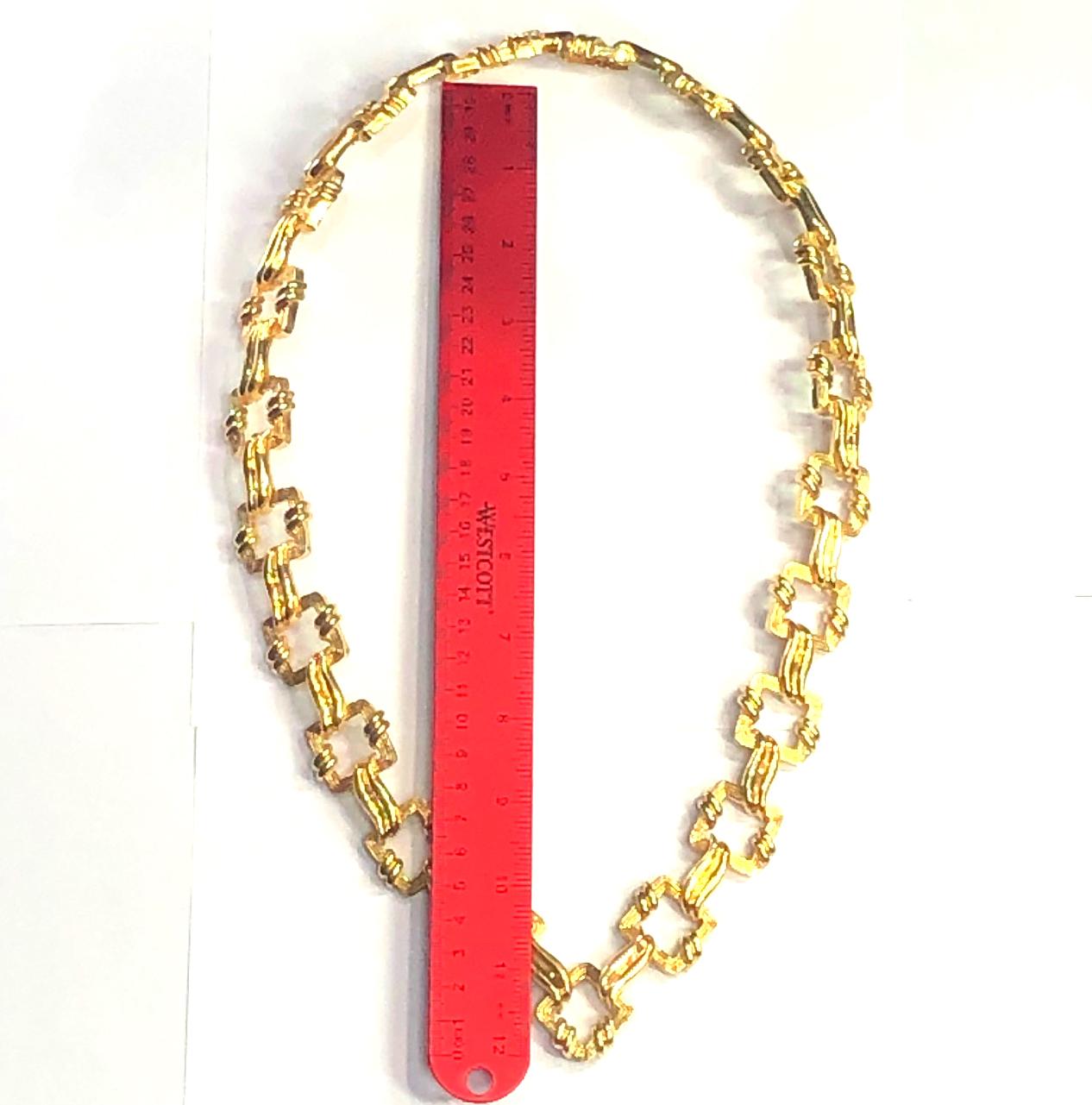 Elegant & Important Tiffany & Co. Gold Necklace with Custom Pendant 3