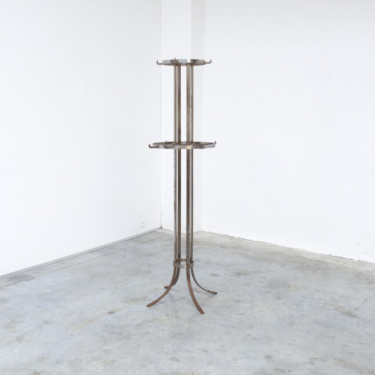 Gallery Detail: Elegant Industrial Metal Coat Rack For Sale At 1Stdibs