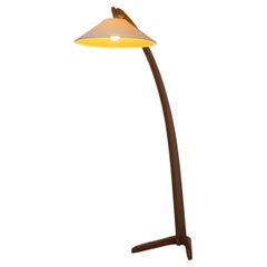 Elegant Italian Arched Floor Lamp, 1960s