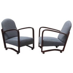 Vintage Elegant Italian Armchairs of the 1940s  about Class and Refinement