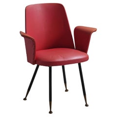 Elegant Italian Desk Chair/Armchair from the 1950s