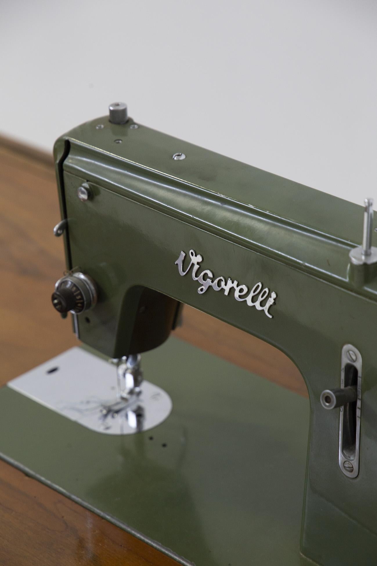 Metal Elegant Italian Desk Convertible into Sewing Machine For Sale