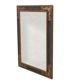 Elegant Italian Mirror 33.5"H x 25.5"W Circa 1940s Great Patina