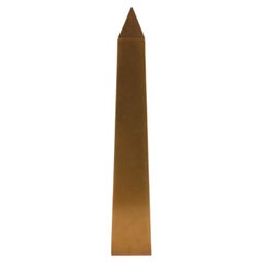 Elegant Italian Obelisk in Bronze