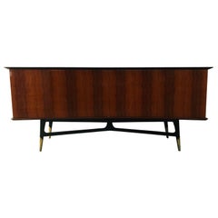 Elegant Italian Sideboard, circa 1960s Vintage Elegant Italian Sideboard, circa 1960s