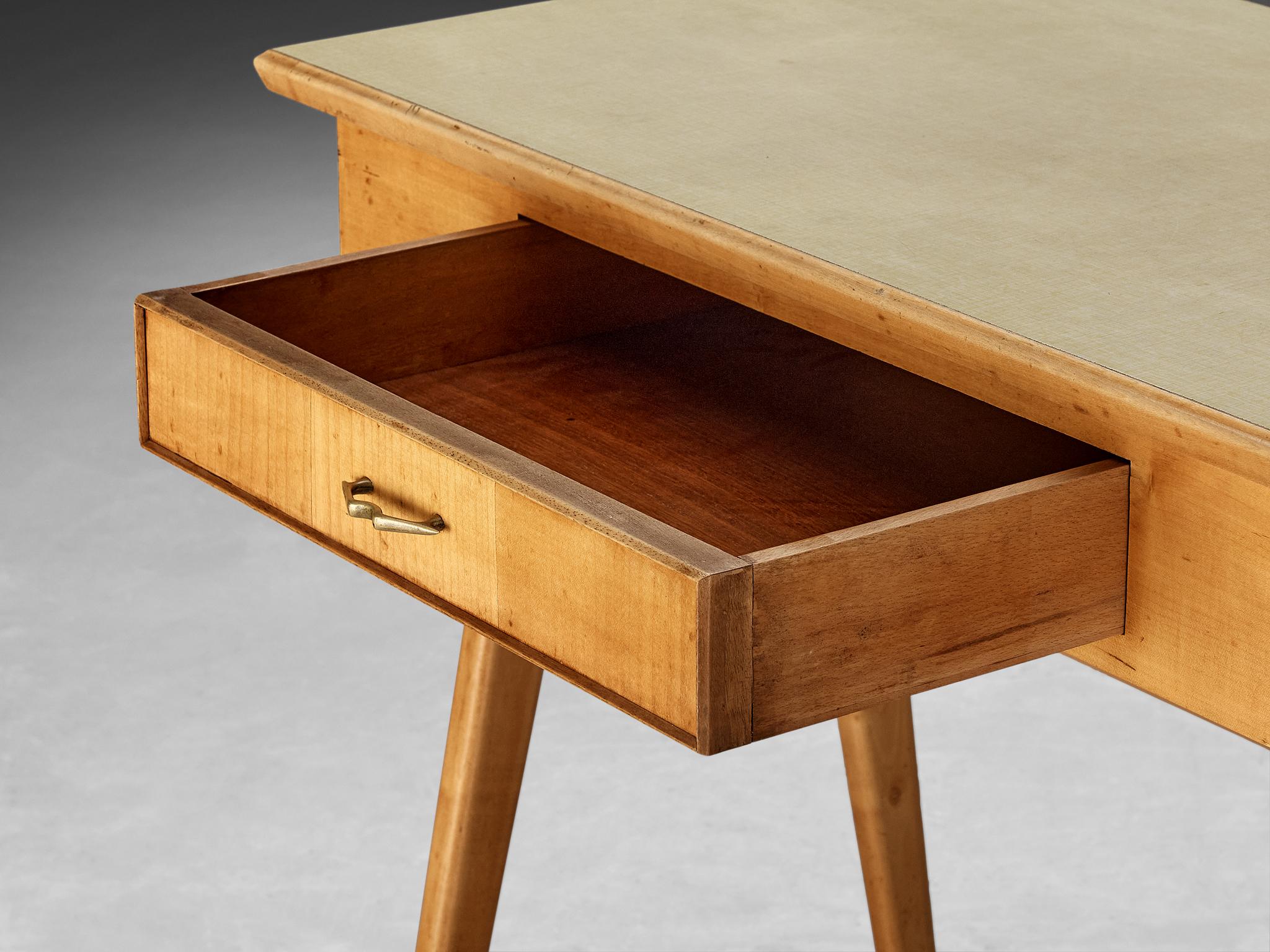 Elegant Italian Small Desk in Cherry 1