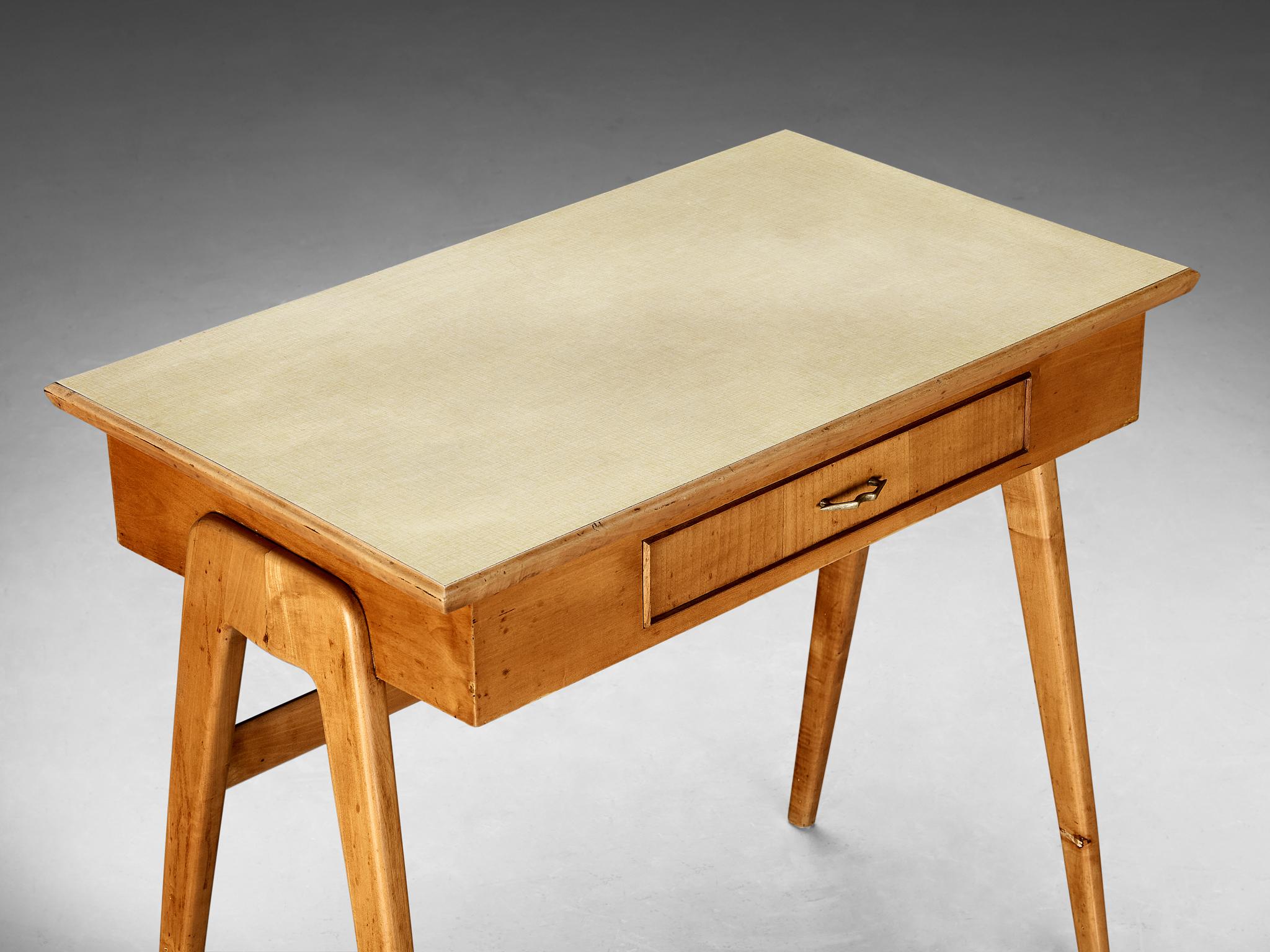Elegant Italian Small Desk in Cherry 3
