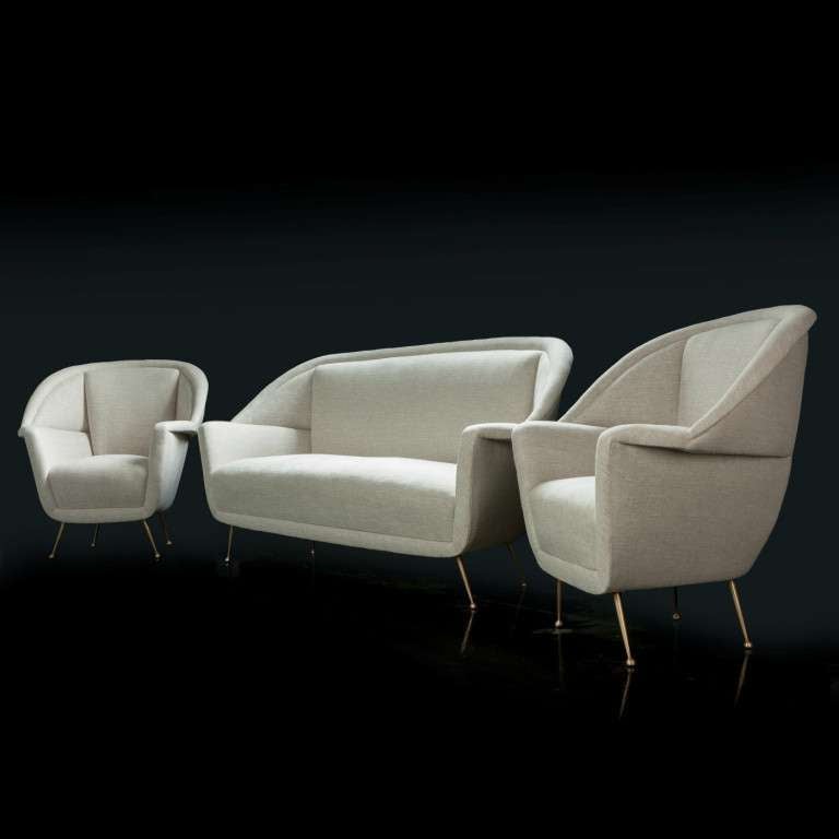 Mid-20th Century Mid Century Modern Elegant Italian Sofa