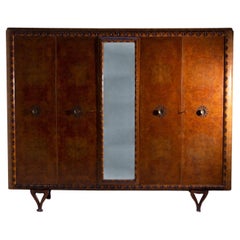 Elegant Italian Vintage Wardrobe Attr. to Paolo Buffa