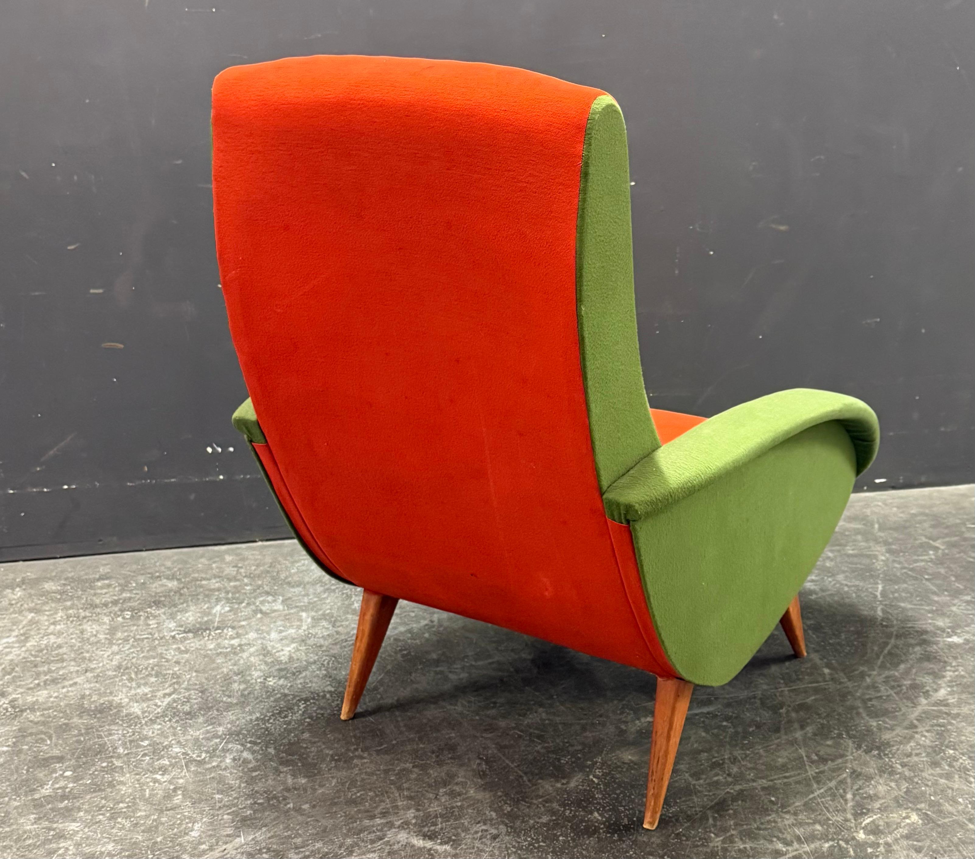 élégante chaise longue italienne. en vente 7