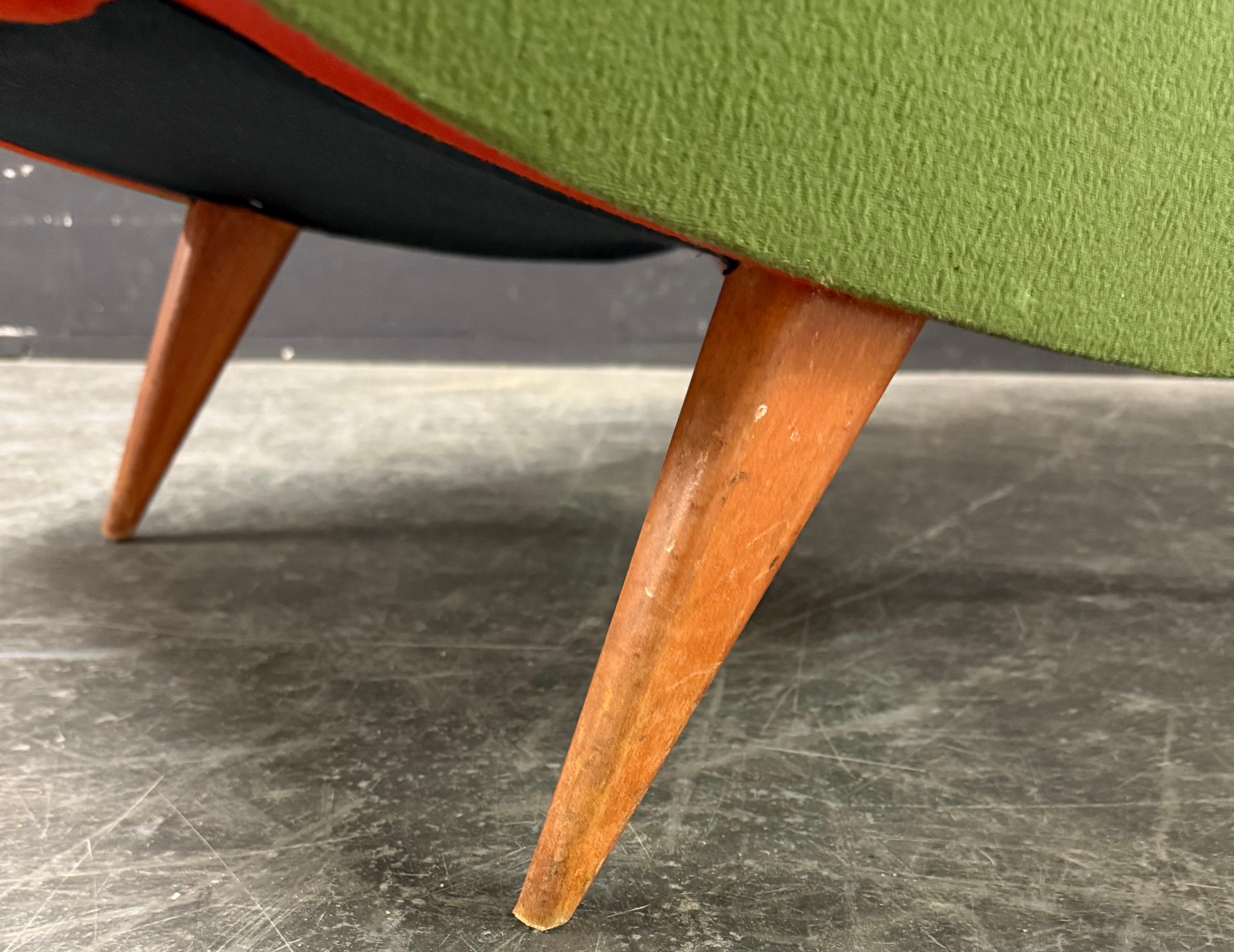 élégante chaise longue italienne. en vente 2