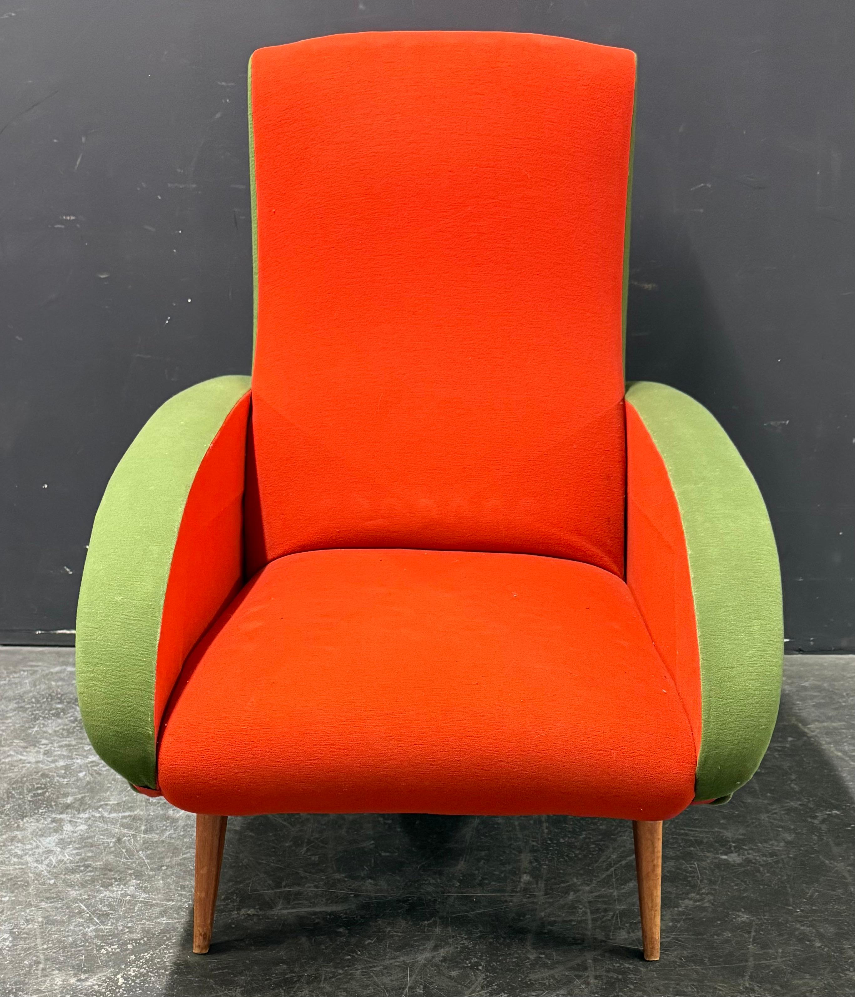 élégante chaise longue italienne. en vente 3
